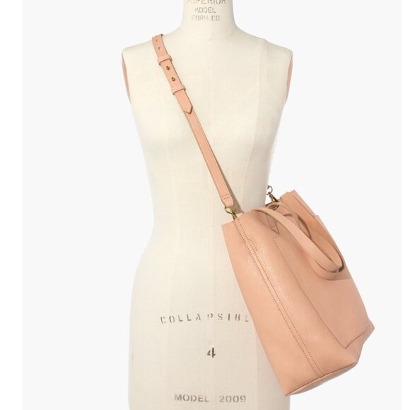 MADEWELL Medium Transport Leather Tote - Picture 2 of 14